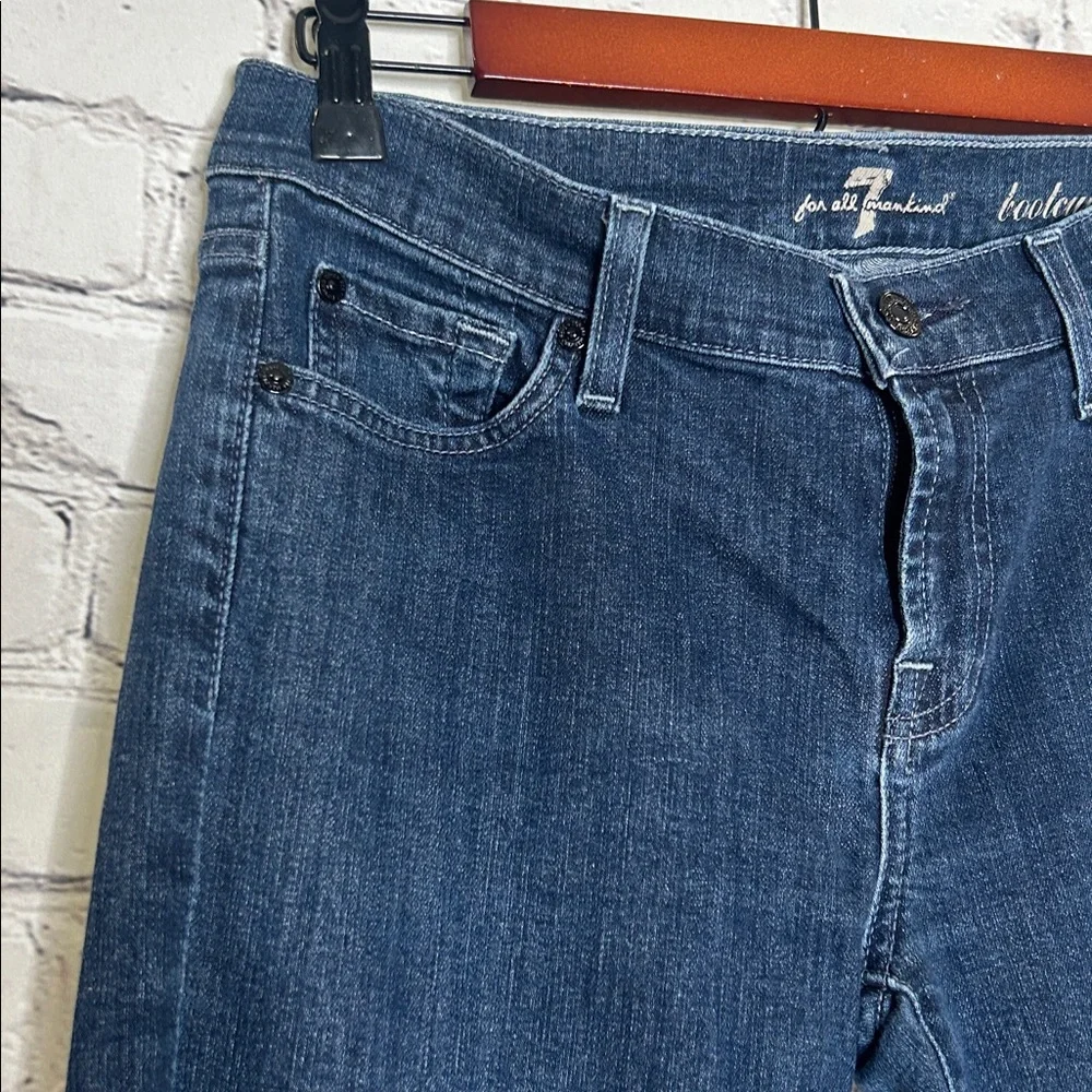 7 For All Mankind Bootcut Blue Jeans Size 29 Excellent Condition